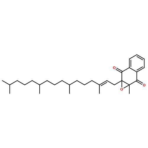 Naphth[2,3-b]oxirene-2,7-dione,1a,7a-dihydro-1a-methyl-7a-(3,7,11,15-tetramethyl-2-hexadecen-1-yl)-