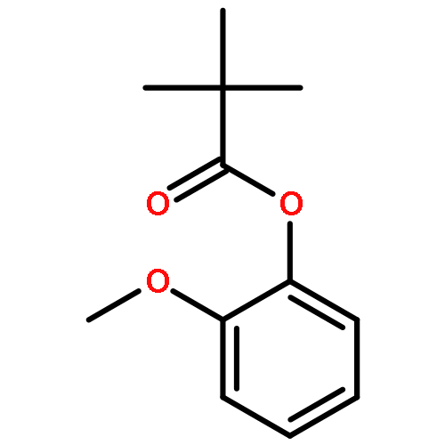 Propanoic acid, 2,2-dimethyl-, 2-methoxyphenyl ester