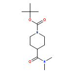 tert-Butyl 4-(dimethylcarbamoyl)piperidine-1-carboxylate