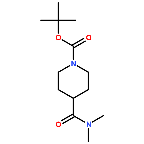 tert-Butyl 4-(dimethylcarbamoyl)piperidine-1-carboxylate