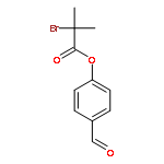 Propanoic acid, 2-bromo-2-methyl-, 4-formylphenyl ester