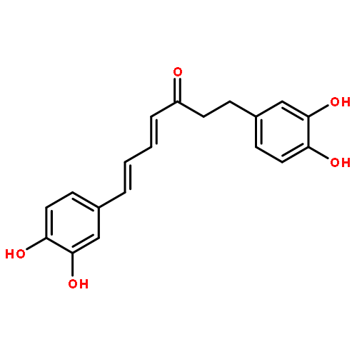 (4E,6E)-1,7-bis(3,4-dihydroxyphenyl)hepta-4,6-dien-3-one