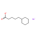 cyclohexanepentanoic acid, sodium salt (1:1)