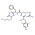 L-Lysinamide, 2,6-dimethyl-L-tyrosyl-D-arginyl-L-phenylalanyl-