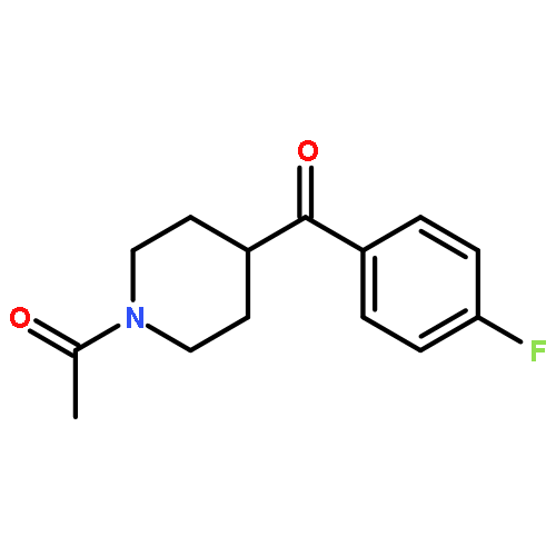 Ethanone,1-[4-(4-fluorobenzoyl)-1-piperidinyl]-