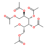 D-Galactitol, 2-O-methyl-, pentaacetate