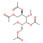 D-Galactitol, 2,4-di-O-methyl-, tetraacetate