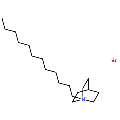 1-DODECYL-1-AZONIABICYCLO[2.2.2]OCTANE;BROMIDE 