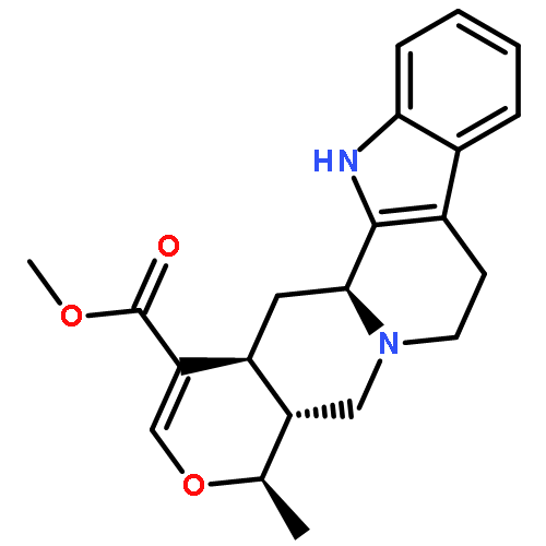 Oxayohimban-16-carboxylicacid, 16,17-didehydro-19-methyl-, methyl ester, (19b)-