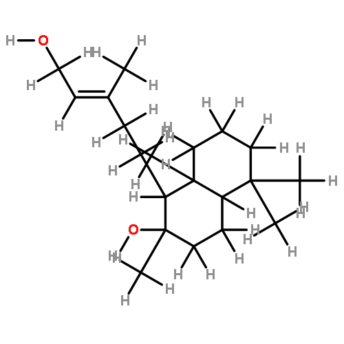 (+/-)-(13E)-13-labdene-8alpha,15-diol