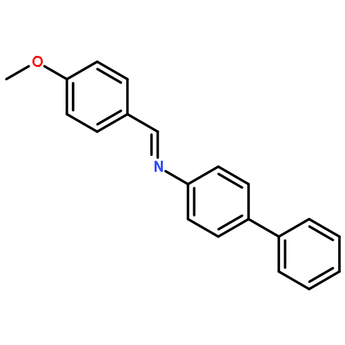 [1,1'-Biphenyl]-4-amine,N-[(4-methoxyphenyl)methylene]-