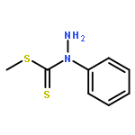 Hydrazinecarbodithioic acid, 1-phenyl-, methyl ester