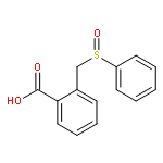 Benzoic acid,2-[(phenylsulfinyl)methyl]-