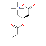 1-Propanaminium,3-carboxy-N,N,N-trimethyl-2-(1-oxobutoxy)-, inner salt, (2R)-