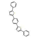 Thiophene, 2,2'-(1,4-phenylene)bis[5-phenyl-