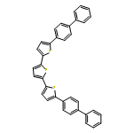 2,2':5',2''-Terthiophene, 5,5''-bis([1,1'-biphenyl]-4-yl)-