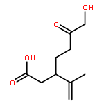 Heptanoic acid, 7-hydroxy-3-(1-methylethenyl)-6-oxo-