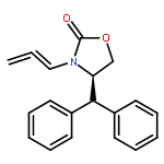 2-Oxazolidinone, 4-(diphenylmethyl)-3-(1,2-propadienyl)-, (4R)-