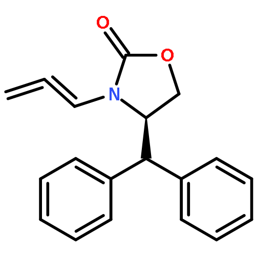 2-Oxazolidinone, 4-(diphenylmethyl)-3-(1,2-propadienyl)-, (4R)-