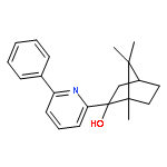 Bicyclo[2.2.1]heptan-2-ol, 1,7,7-trimethyl-2-(6-phenyl-2-pyridinyl)-,(1R,2R,4R)-