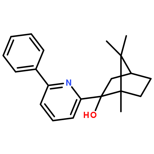 Bicyclo[2.2.1]heptan-2-ol, 1,7,7-trimethyl-2-(6-phenyl-2-pyridinyl)-,(1R,2R,4R)-