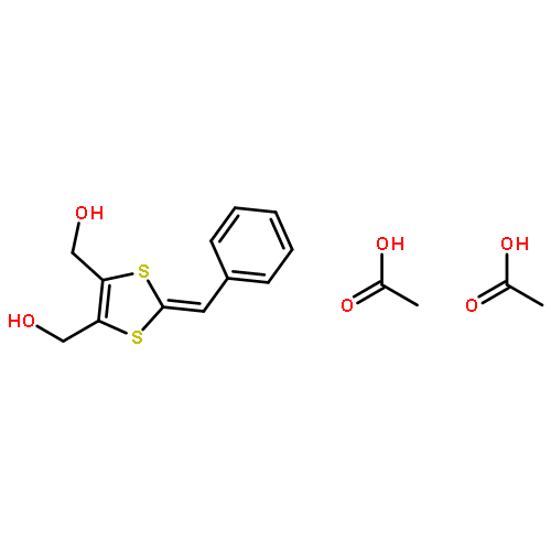 1,3-Dithiole-4,5-dimethanol, 2-(phenylmethylene)-, diacetate