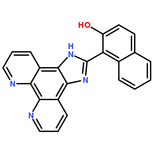 2-Naphthalenol, 1-(1H-imidazo[4,5-f][1,10]phenanthrolin-2-yl)-