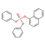 Phosphoric acid,1-naphthalenyl diphenyl ester