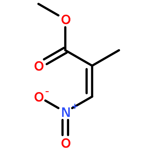 2-Propenoic acid, 2-methyl-3-nitro-, methyl ester, (2E)-