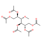 D-Galactitol, 4-O-methyl-, pentaacetate