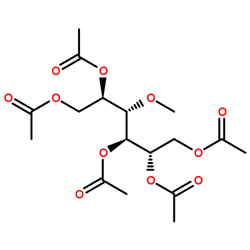 D-Galactitol, 4-O-methyl-, pentaacetate