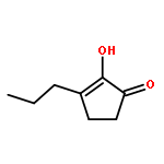 2-Cyclopenten-1-one, 2-hydroxy-3-propyl-