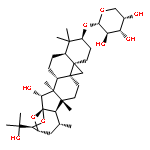 a-L-Arabinopyranoside, (3b,15a,16a,23R,24S)-16,23:16,24-diepoxy-15,25-dihydroxy-9,19-cyclolanostan-3-yl