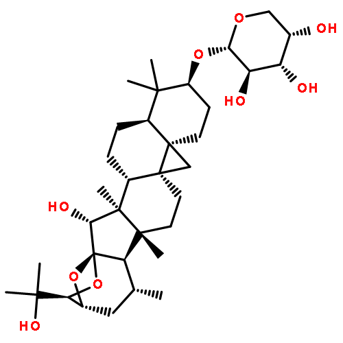 a-L-Arabinopyranoside, (3b,15a,16a,23R,24S)-16,23:16,24-diepoxy-15,25-dihydroxy-9,19-cyclolanostan-3-yl