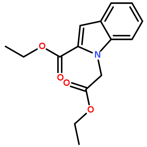 Ethyl 1-(2-ethoxy-2-oxoethyl)-1H-indole-2-carboxylate