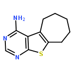 6,7,8,9-Tetrahydro-5H-10-thia-1,3-diaza-benzo[a]azulen-4-ylamine