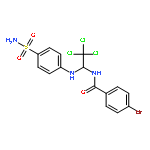 Benzamide,N-[1-[[4-(aminosulfonyl)phenyl]amino]-2,2,2-trichloroethyl]-4-bromo-