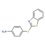 Benzenamine,4-(2-benzothiazolylthio)-