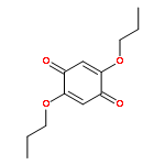 2,5-Cyclohexadiene-1,4-dione, 2,5-dipropoxy-