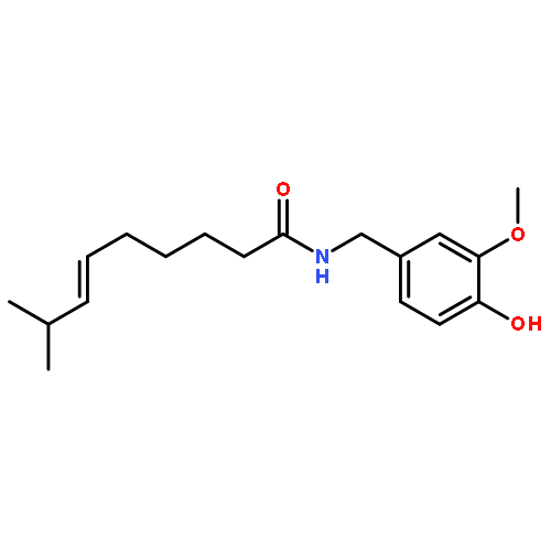 (Z)-N-(4-Hydroxy-3-methoxybenzyl)-8-methylnon-6-enamide