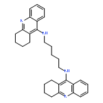 1,5-Pentanediamine, N,N'-bis(1,2,3,4-tetrahydro-9-acridinyl)-