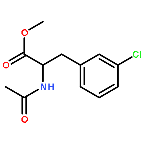 L-Phenylalanine, N-acetyl-3-chloro-, methyl ester