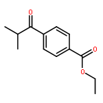 Benzoic acid, 4-(2-methyl-1-oxopropyl)-, ethyl ester