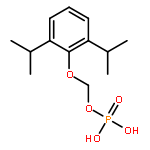 Methanol,1-[2,6-bis(1-methylethyl)phenoxy]-, 1-(dihydrogen phosphate)