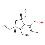 1H-Indene-1,3,4-trimethanol, 2,3-dihydro-1,3,5-trimethyl-, (1R,3S)-