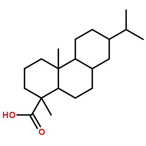 1-Phenanthrenecarboxylicacid, tetradecahydro-1,4a-dimethyl-7-(1-methylethyl)-