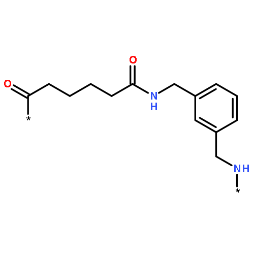 Poly[iminomethylene-1,3-phenylenemethyleneimino(1,6-dioxo-1,6-hexanediyl)]