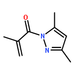 1H-Pyrazole, 3,5-dimethyl-1-(2-methyl-1-oxo-2-propenyl)-