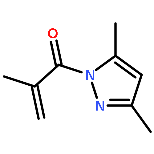 1H-Pyrazole, 3,5-dimethyl-1-(2-methyl-1-oxo-2-propenyl)-