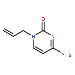 2(1H)-Pyrimidinone, 4-amino-1-(2-propenyl)-